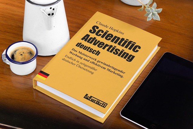 Buch Scientific Advertising deutsch